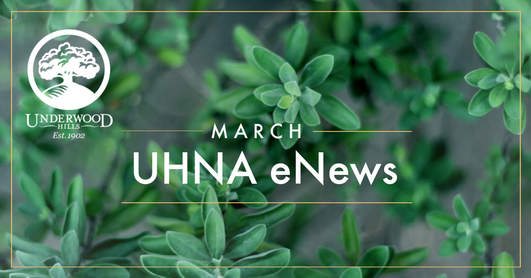 UHNA March 2019 eNews Banner